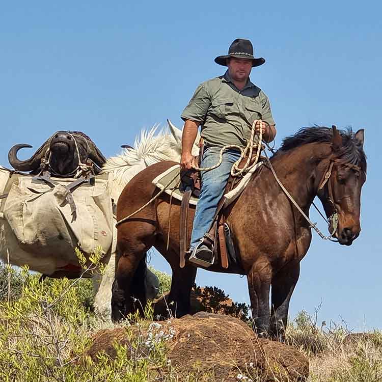 organized horse hunting trip South Africa