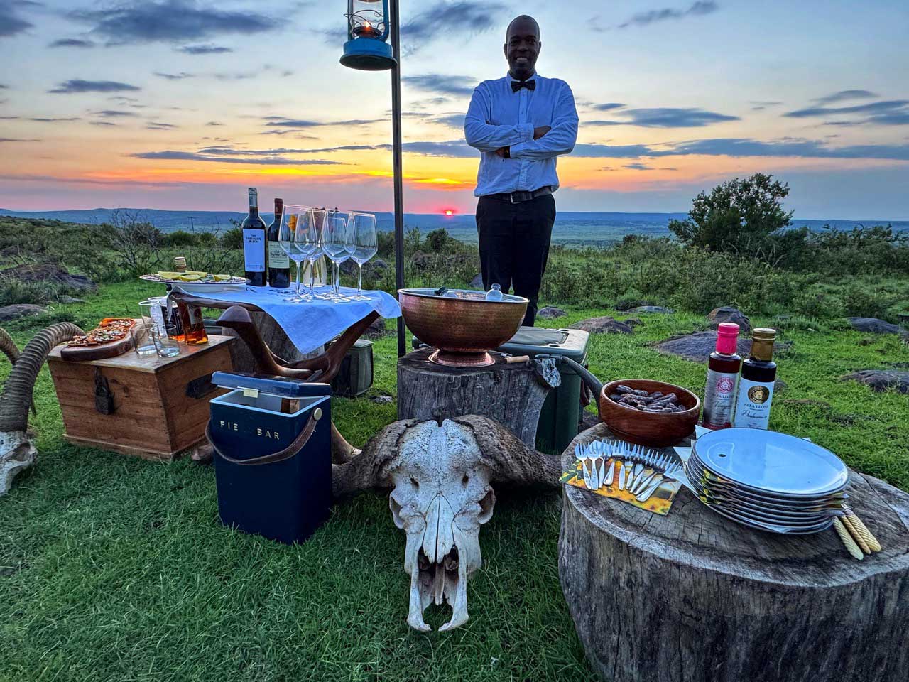 séjours de chasse organisé pour entreprise Sable Safari