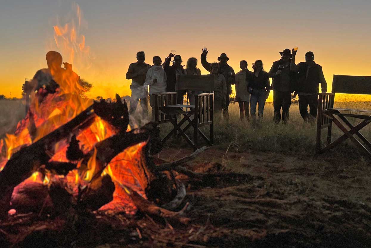 séjours de chasse organisé pour entreprise Sable Safari
