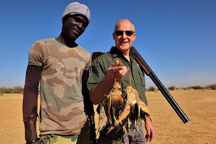 séjour organisé de chasse au Sénégal